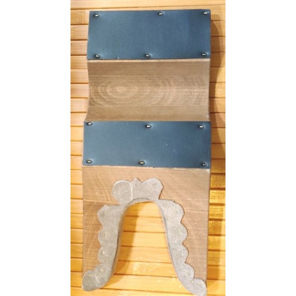 Vtg Boot Remover Jack Wooden Cowboy Boot Puller Made In USA Boot Country 11x5" - Picture 6 of 8